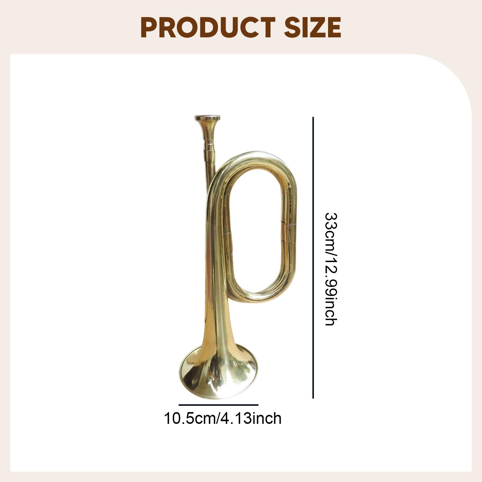 Musical Instrument Bugle - Terompet Bugle Alat Musik Portabel 13
