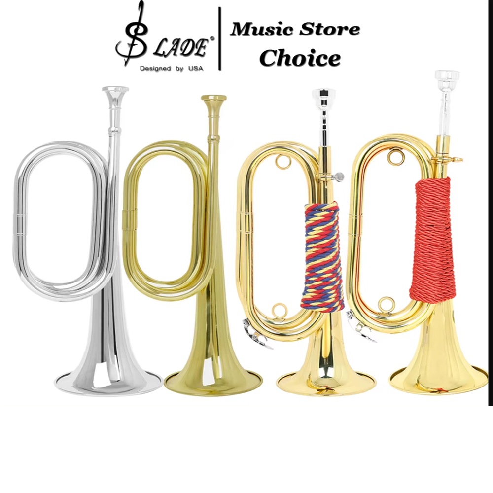 Terompet Mini Bugle Kuningan E - Musical Instrument Bugle ulasan dan harga