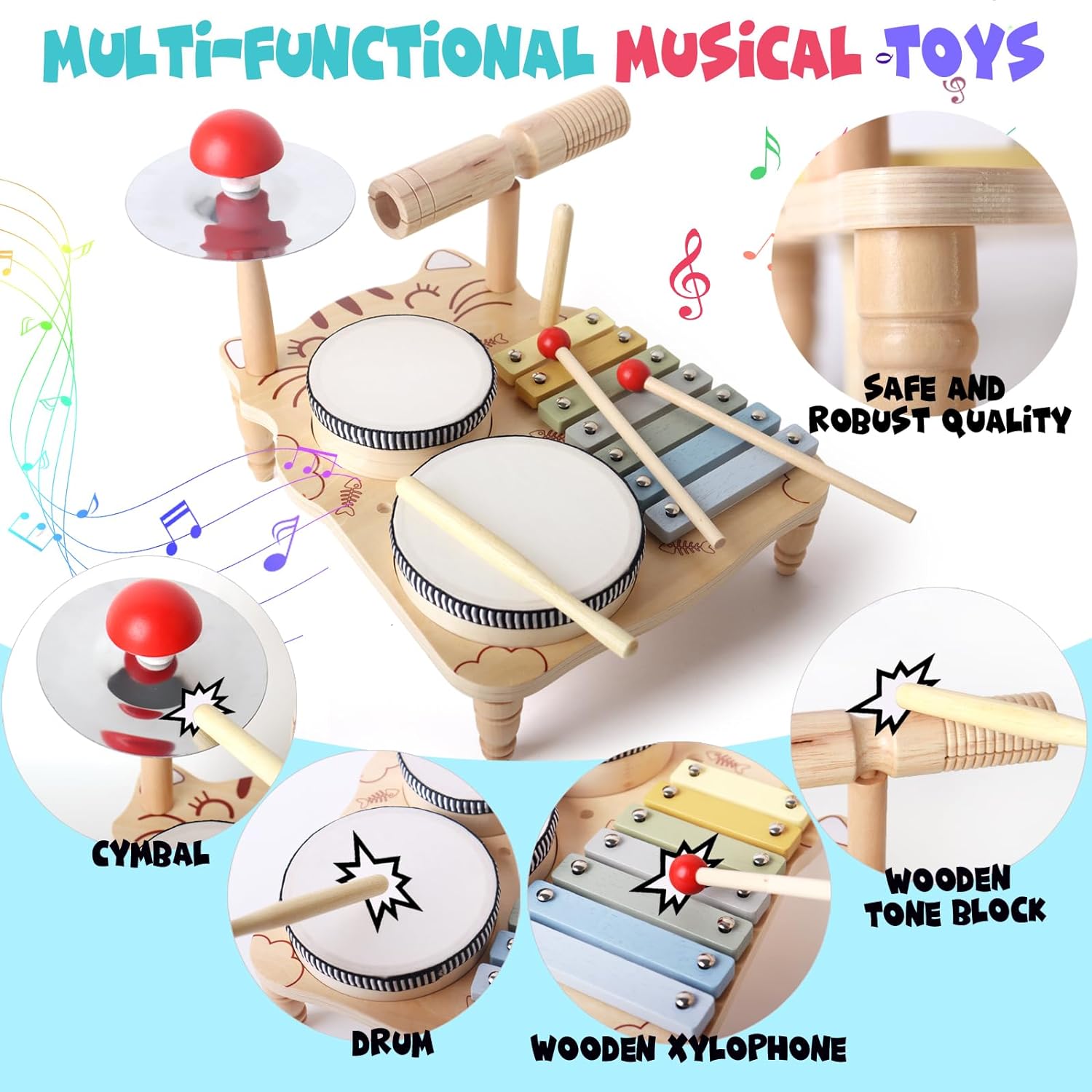 Set Drum gambang kayu untuk ba - Musical Instrument Harmonium ulasan dan harga