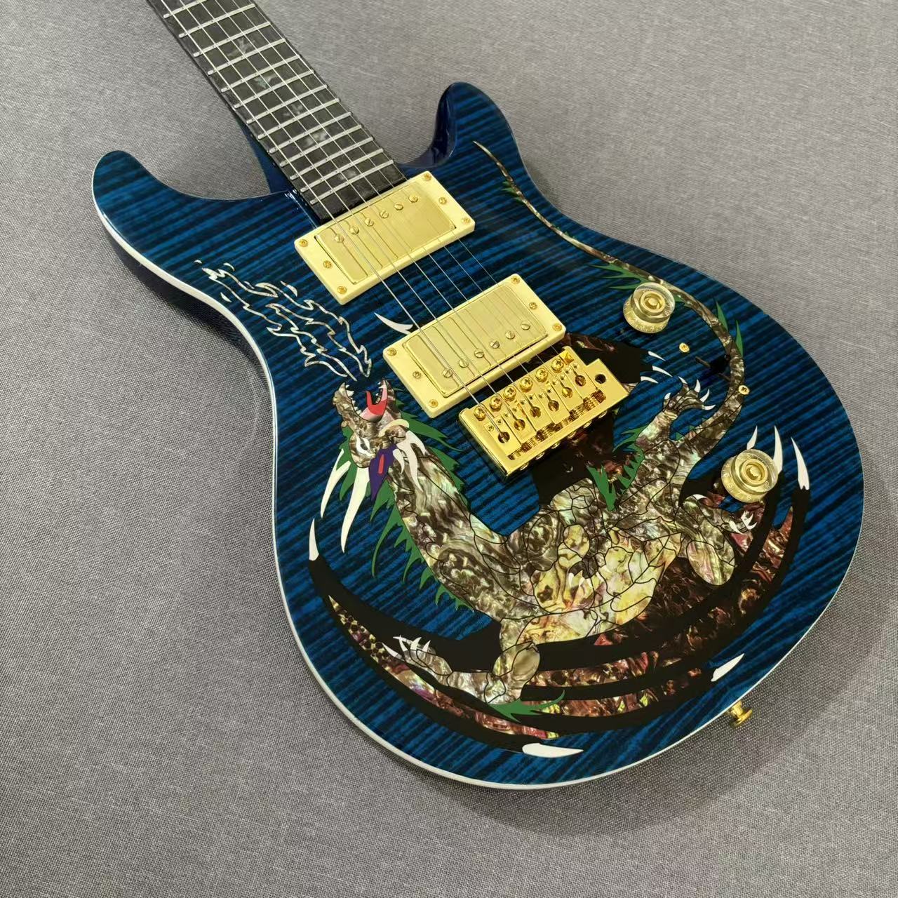 Gitar Elektrik Biru Edisi Akhi - Musical Instrument Harmonium ulasan dan harga