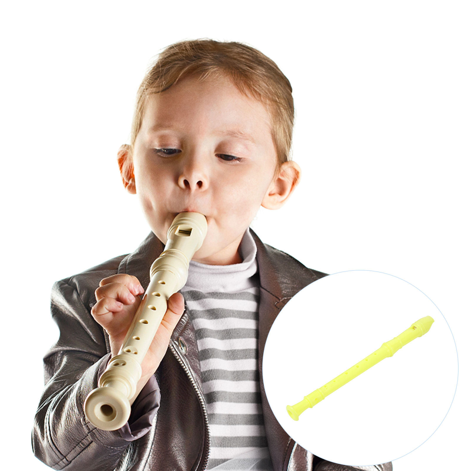 1 Set Alat Musik Soprano untuk - Soprano Recorder Plastic ulasan dan harga