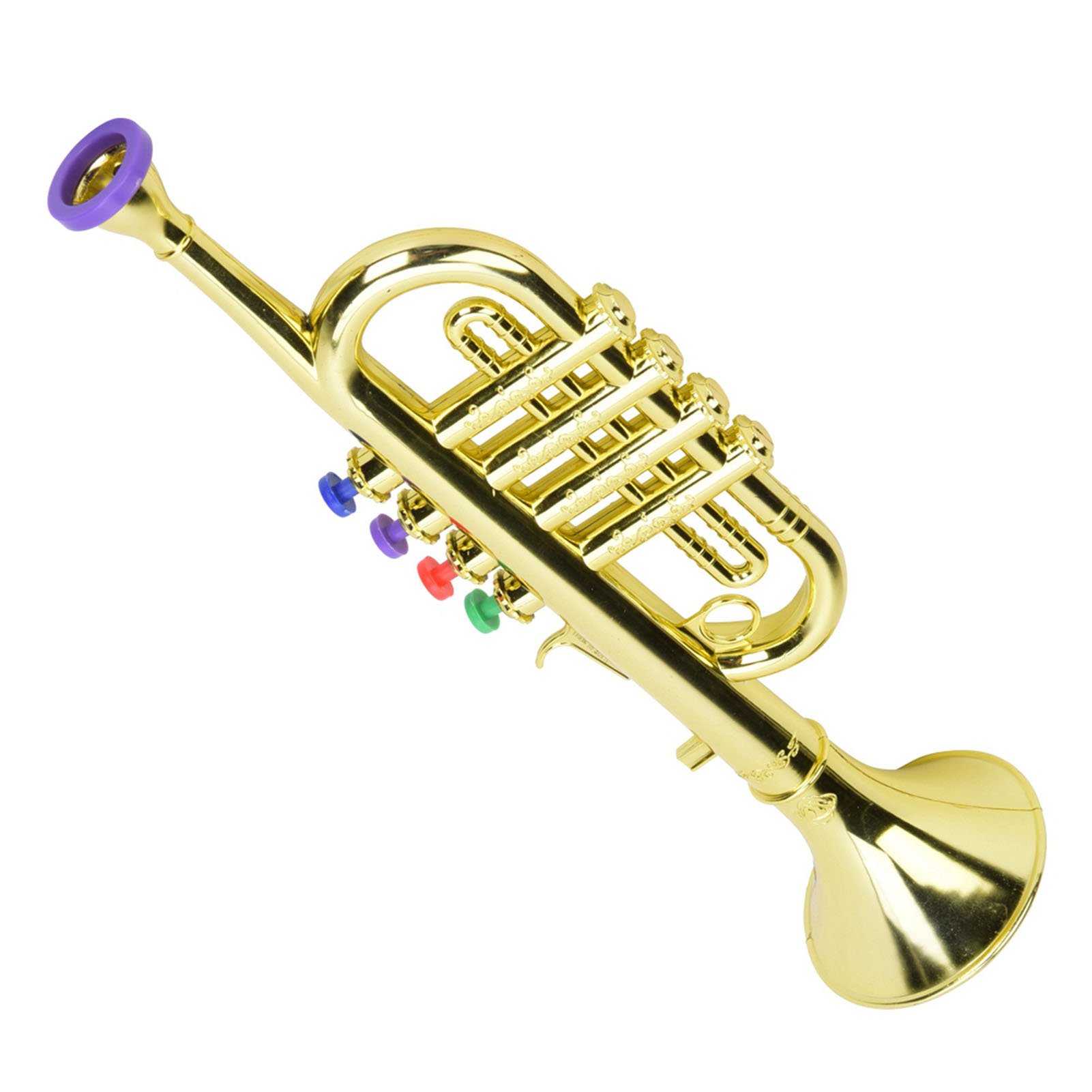 Terompet Anak Berlapis Emas Pl - Musical Instrument Harmonium ulasan dan harga